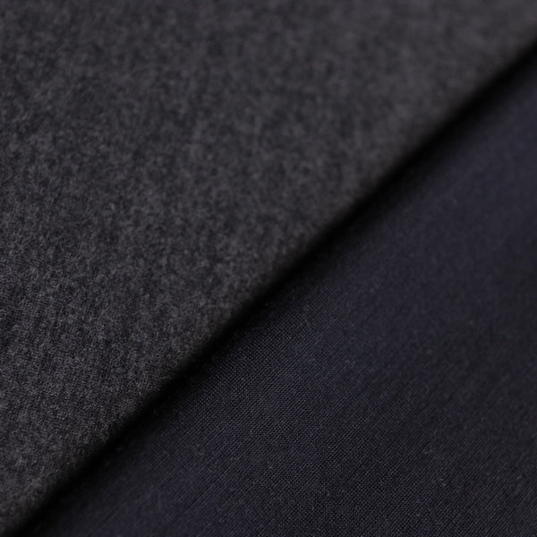 Sonia Double Navy/Charcoal Double Knit
