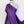 Lin Paisley Mini Violet/Navy - Fancy Lining