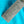 Bubble Cotton Aqua