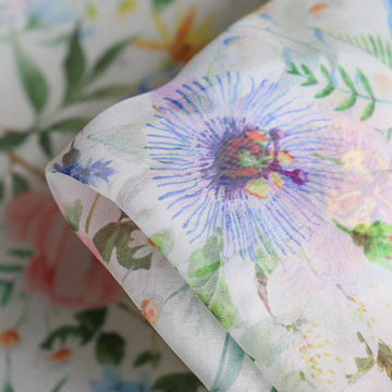 Blossom Canvas Silk Chiffon