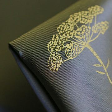 Olive Bloom Jacquard Lining