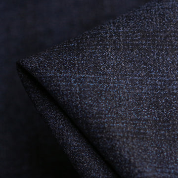 Signore Alberta Navy Check Wool
