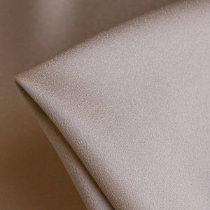 Cady Oyster Satin Backed Crepe