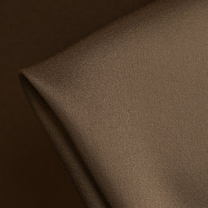 Cady Toffee Satin Backed Crepe