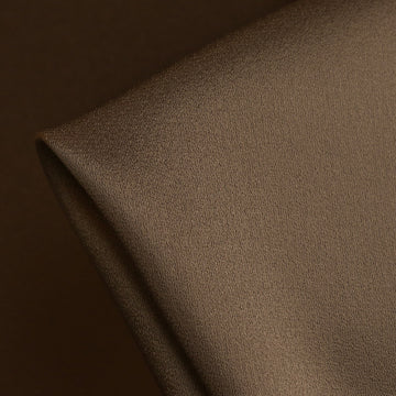Cady Toffee Satin Backed Crepe