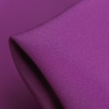 Cady Viola Satin-Backed Crepe