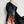 Ebon Grove Black Silk Satin - Panel Print