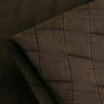 Quadri Washed Olive - Quilted Jacquard