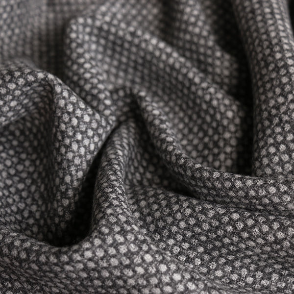 Birdseye Grigio Wool