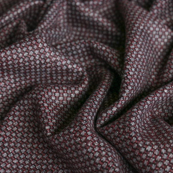 Birdseye Rosso Wool