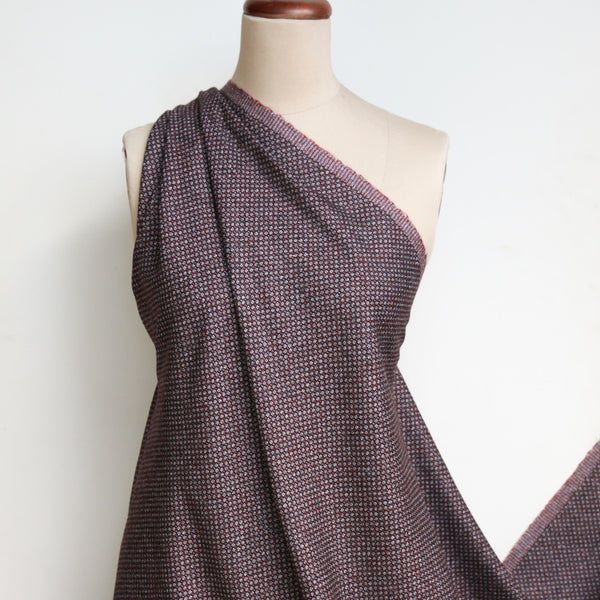 Birdseye Rosso Wool