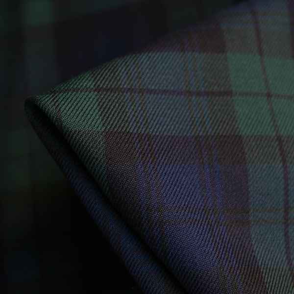 Blackwatch Check Viscose/Poly