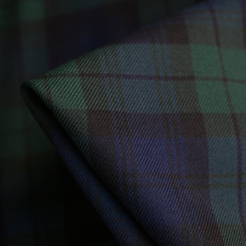 Blackwatch Check Viscose/Poly