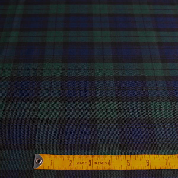 Blackwatch Check Viscose/Poly