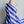 Static Blu Stripes Chiffon