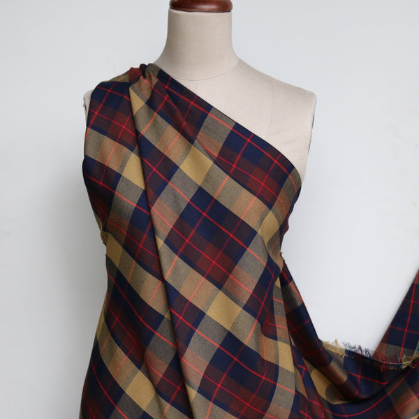 Herbert Check Viscose/Poly