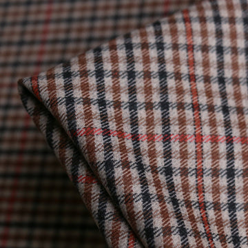 Roscoe Check Wool Blend