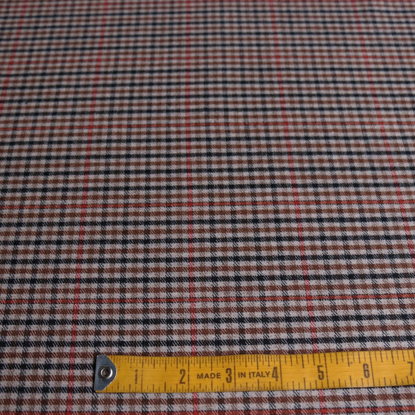 Roscoe Check Wool Blend