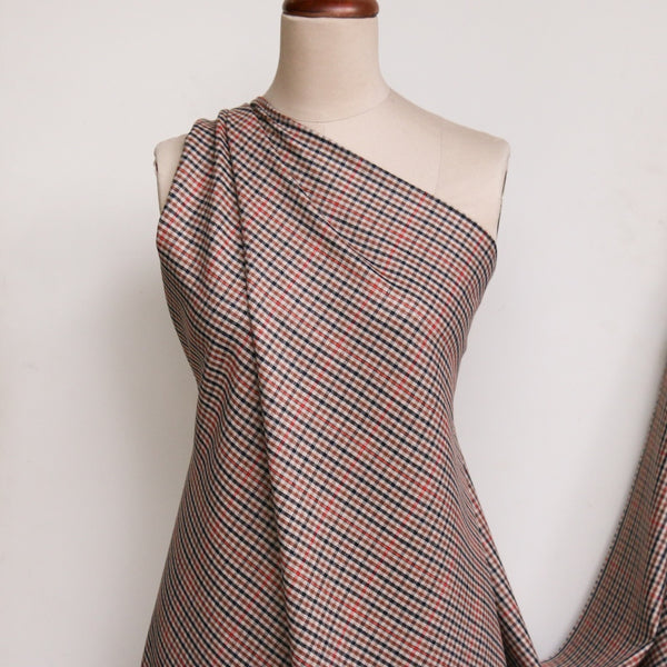 Roscoe Check Wool Blend