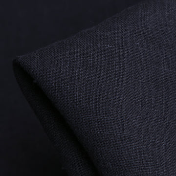 Mondello Navy Linen - Heavy Weight