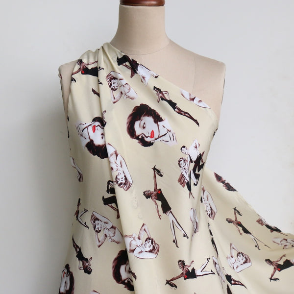 Cover Girl Silk Crepe De Chine