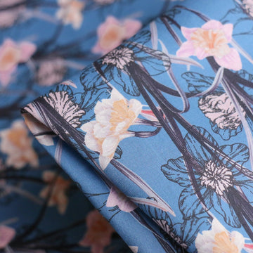 Orchids & Vines Cotton Lawn