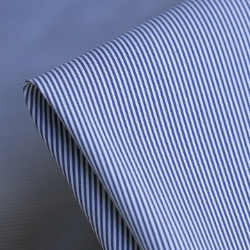Pippa Blue Stripe Stretch Shirting