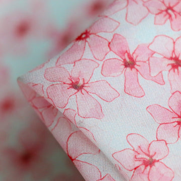 Brighton Pink Silk Georgette