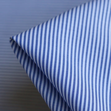 Hydra Blue Stripe Shirting