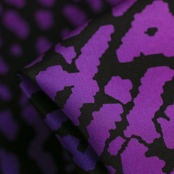 Ombre Strokes Silk Crepe De Chine