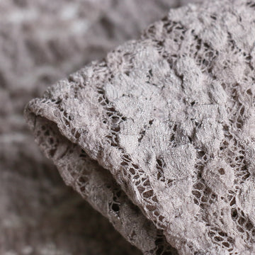 Cafe Au Lait Stretch Lace