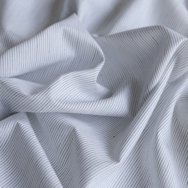 Fina Stripe Cotton Shirting