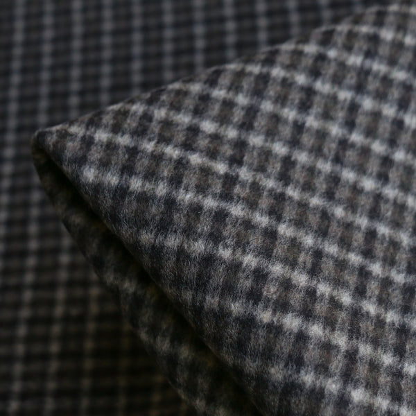 Piemonte Check Double Sided Coating
