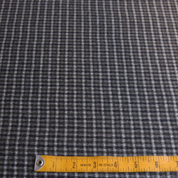 Piemonte Check Double Sided Coating