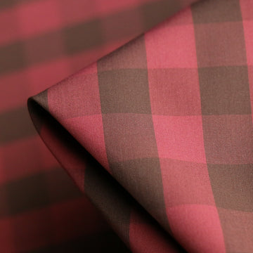 Sienna Check Poplin
