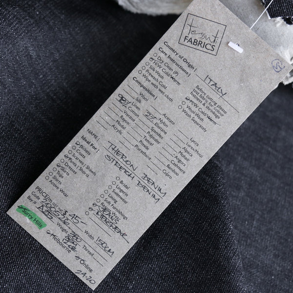 Theron Stretch Denim - 12oz