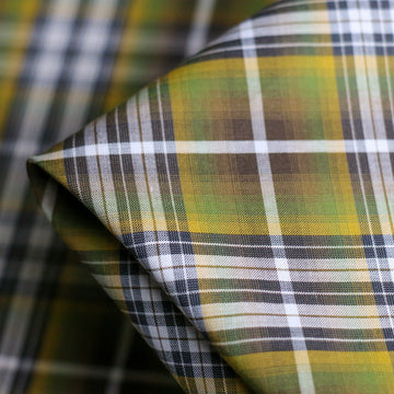 Giulia Green Check Shirting
