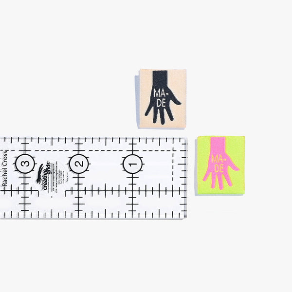 KATM "Made" Labels - Mixed 6 Sew-In Woven Labels