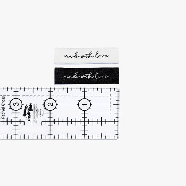 KATM "MADE WITH LOVE" Labels - Mixed 6 Woven Labels