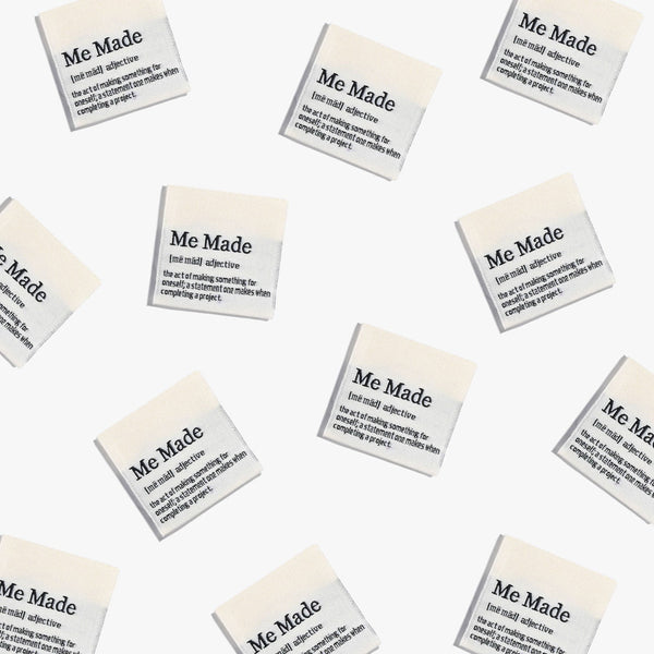KATM Woven Labels - "Me Made Definition" - Woven Sewing Labels 6 Pack