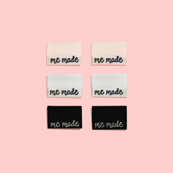 KATM "ME MADE" Labels - Mixed 6 Side Seam Woven Labels