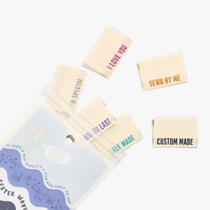 Metallic Side Seams - Cream - KATM Labels
