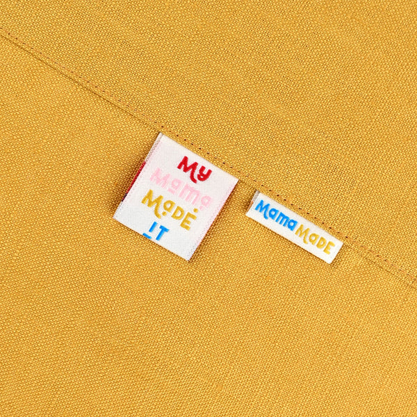 KATM Woven Labels - "My Mama Made It" - woven sewing labels 6 Pack