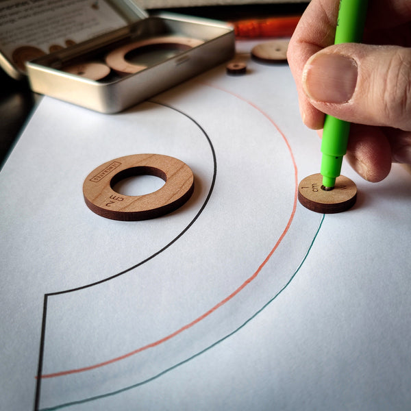 Jenerates Seam Circles - Metric or Imperial