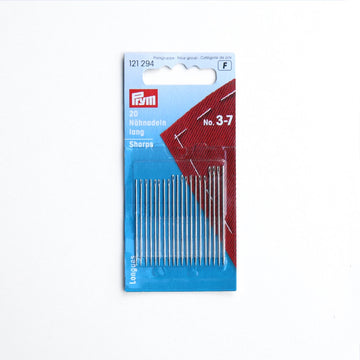 Sharp Handle Sewing Needles/No.3-7 - Prom