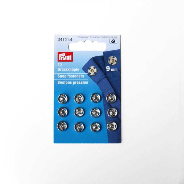 Prym - Snap Fasteners - 9mm/Silver
