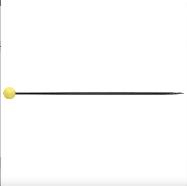 Prym - Glass Head Pins - Yellow