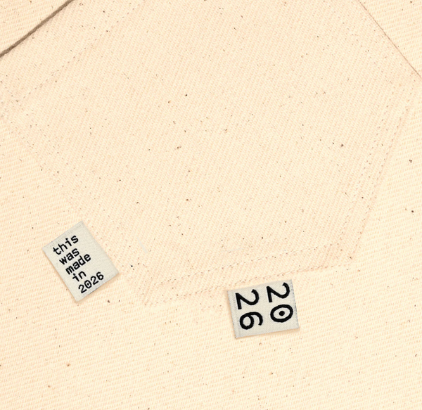 KATM Woven Labels - "Circa 2026" - Woven Sewing Labels 6 Pack