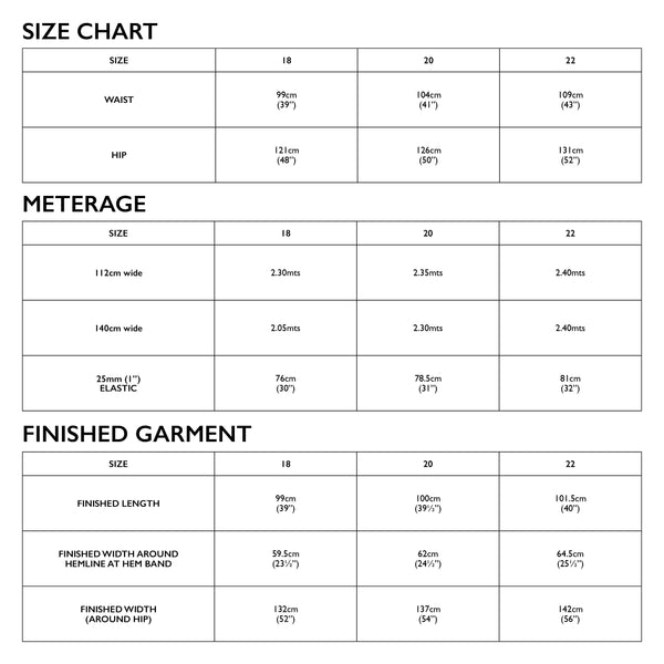 Tamiko Pants Pattern