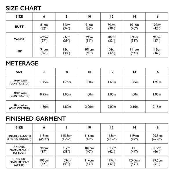 Aida Dress Pattern